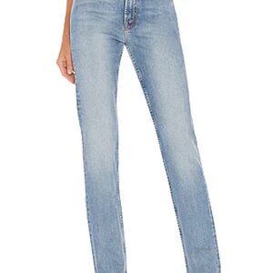 MOTHER Light Blue Straight Leg Jeans